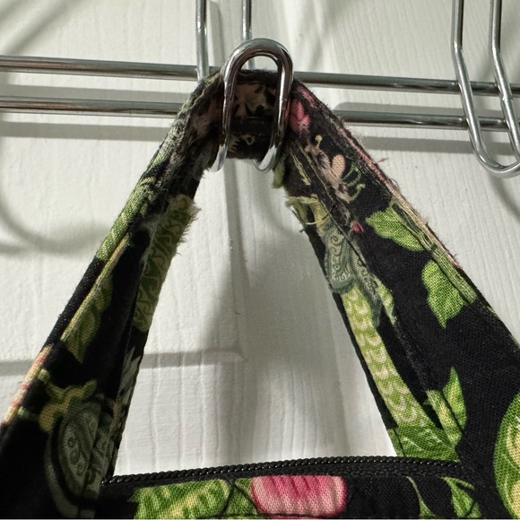 Vera Bradley Black & Pink Floral Laptop Bag - Picture 2 of 15